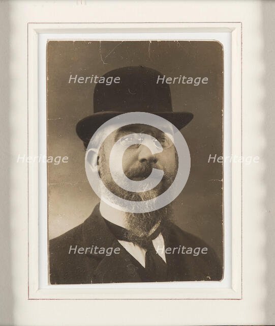 Portrait of Erik Satie (1866-1925). Creator: Anonymous.