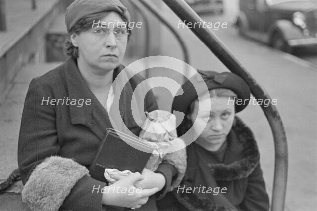 Possibly: Bystanders, Bethlehem, Pennsylvania, 1936. Creator: Walker Evans.