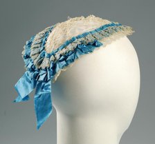 Morning cap, American, ca. 1875. Creator: Unknown.