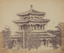 The Great Imperial Palace Yuen Min Yuen, Pekin, Before the Burning, October 18, 1860, 1860. Creator: Felice Beato.