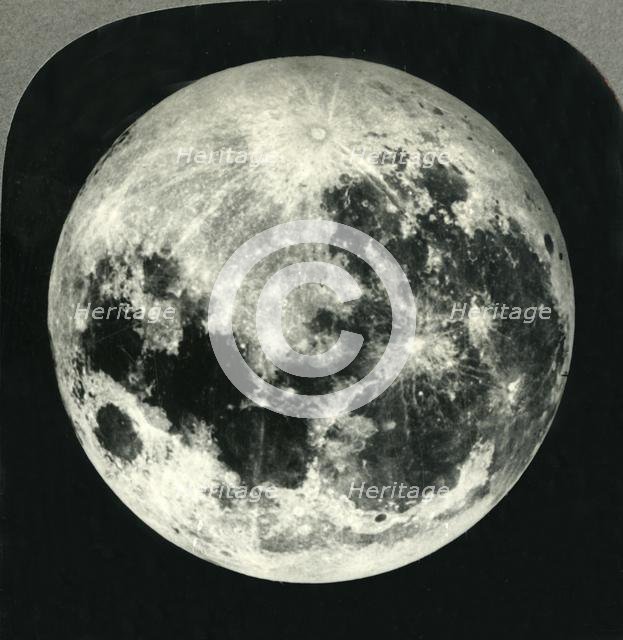 'The Full Moon, Yerkes Observatory', c1930s. Creator: Unknown.