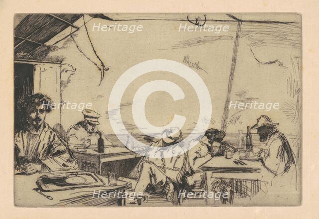 Soupe à Trois Sous, 1859. Creator: James Abbott McNeill Whistler.