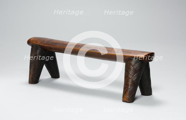 Headrest, 1800s-1900s. Creator: Unknown.