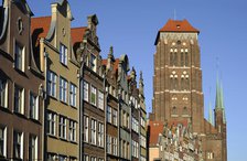 Tower, St Mary's Basilica, Gdansk, Poland, 1343-1502 (2015). Creator: Unknown.