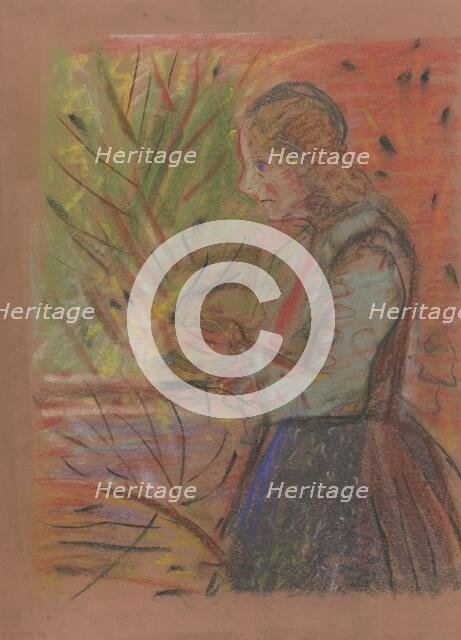 Old woman, 1935-1944. Creator: Arnold Peter Weisz-Kubincan.