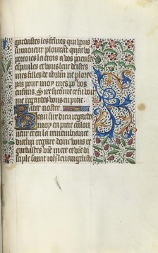 Book of Hours (Use of Rouen): fol. 154a, c. 1470. Creator: Master of the Geneva Latini (French, active Rouen, 1460-80).