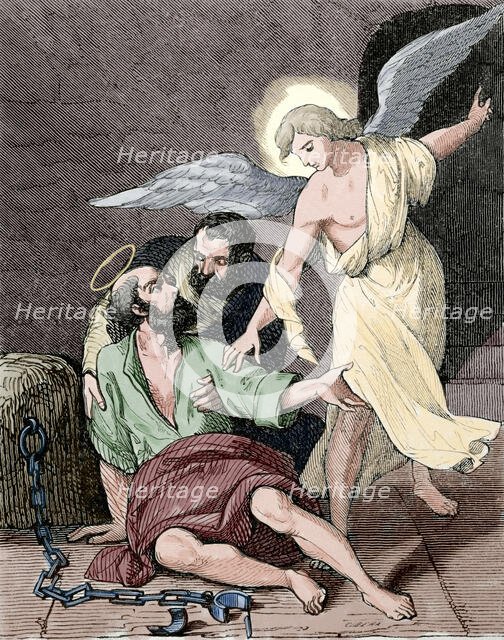 Saint Marcelino and Saint Peter, 19th century. Creator: Unknown.