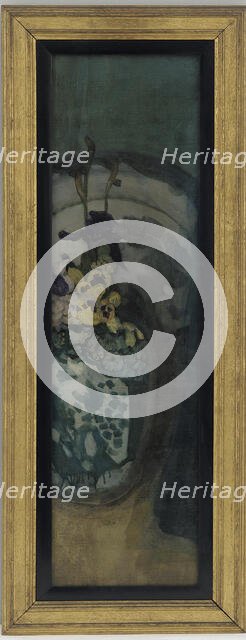 The Blue Girl (fragment): Purple and Blue, 1872-1876. Creator: James Abbott McNeill Whistler.