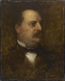 Grover Cleveland, 1884. Creator: Eastman Johnson.