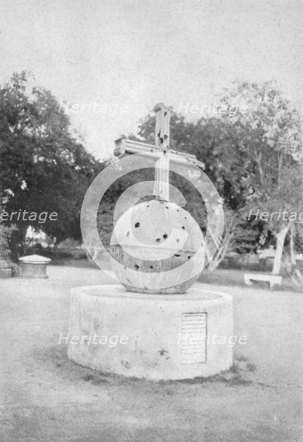 'A Mutiny Relic - The Cross from Delhi Church', c1910. Creator: Unknown.
