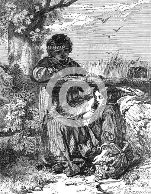 "Simon and Iphigenia" - painted by F. Underhill - from the Exhibition of the Society of British Arti Creator: Harvey Orrin Smith.