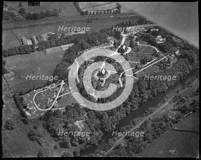 Bingley Cemetery, Bingley, West Yorkshire, c1930s. Creator: Arthur William Hobart.