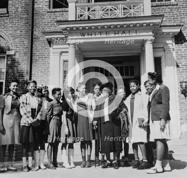 Bethune-Cookman College, Daytona Beach, Florida, 1943. Creator: Gordon Parks.