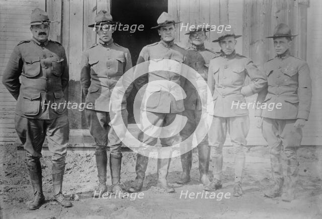Lt. J.K. Hume, Lt. J.P. Wheeler, Capt. E. Portner, Capt. G. P. Rodney..., between c1910 and c1915. Creator: Bain News Service.