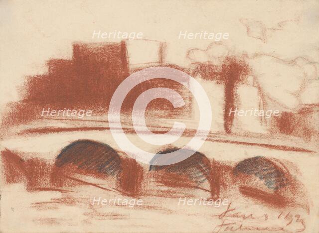 Motif from Paris, 1930. Creator: Zolo Palugyay.