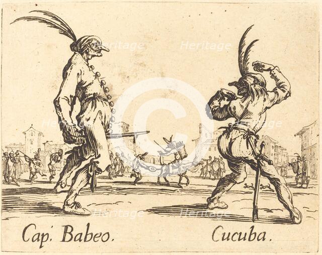 Cap. Babeo and Cucuba, c. 1622. Creator: Jacques Callot.