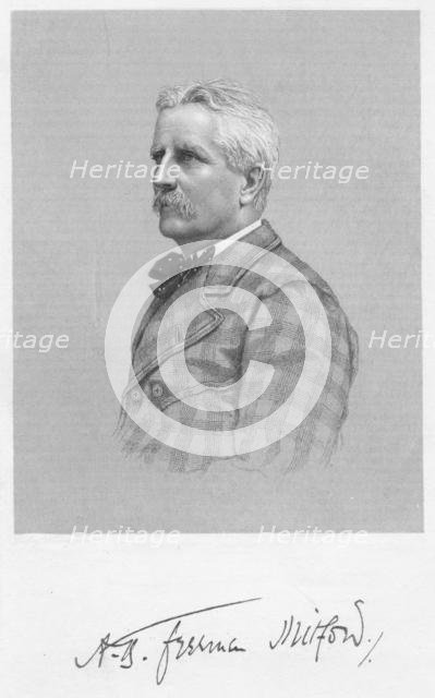 'A G Freeman Mitford', 1893.  Creator: William Roffe.