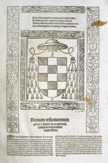 Complutensian Polyglot Bible, 1514-1517.  Creator: Unknown.