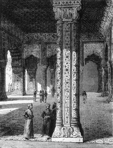 'Great Hall of the Dewan Khâs in the Palace of Delhi', c1891. Creator: James Grant.