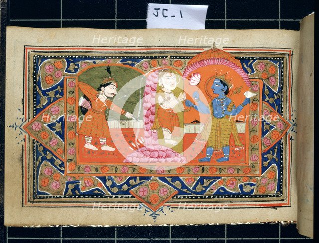 Life of Krishna, c18th - 19th Century. Artist: Unknown