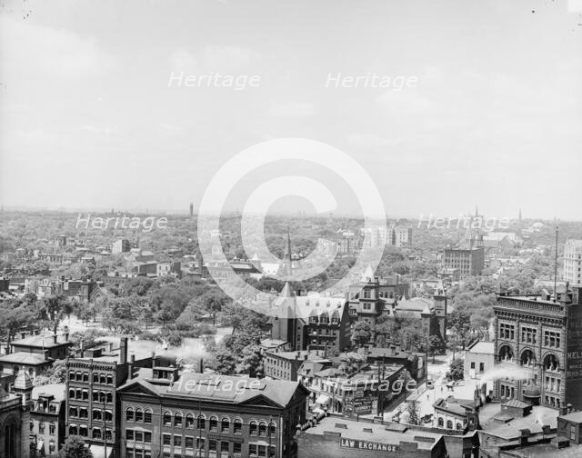 Buffalo, N.Y., from Prudential Building, between 1900 and 1906. Creator: Unknown.
