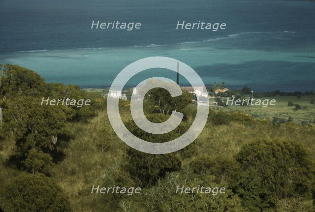 Part of the harbor, Christiansted, St. Croix, Virgin Islands, 1941. Creator: Jack Delano.