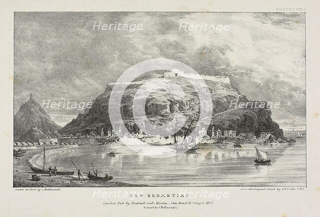 San Sebastian, 1823. Creator: James Duffield Harding.