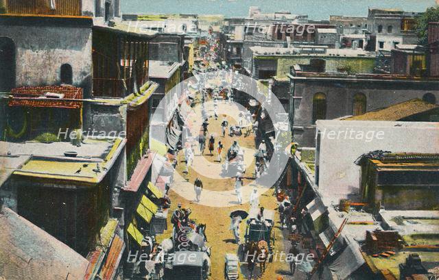 'Burra Bazar, Calcutta', 1905. Creator: Unknown.