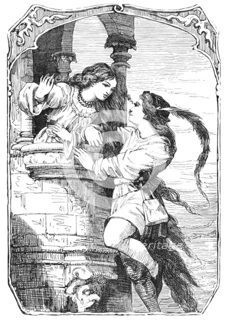 'Rapunzel', 1901. Artist: Edward Henry Wehnert.