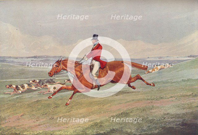 Taking the Lead, 1906. Artist: Henry Thomas Alken