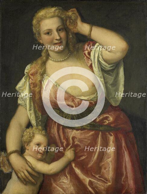 Venus and Cupid, 1575-1590. Creator: Unknown.