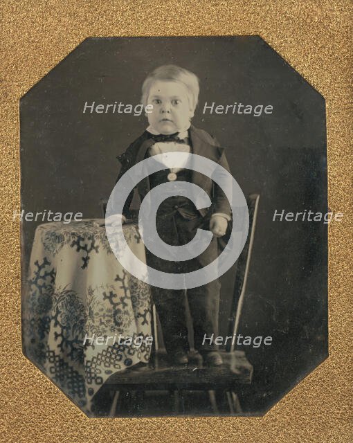 Tom Thumb (Charles Sherwood Stratton), ca. 1848. Creator: Unknown.