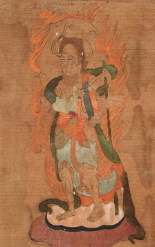 Buddhist Deity Katen, 19th century. Creator: Unknown.