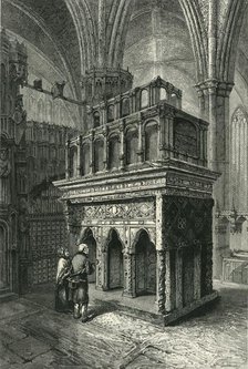 'Edward the Confessor's Shrine. Westminster Abbey', c1870.