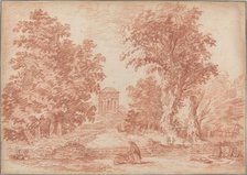 Italian Park with a Tempietto, 1763. Creator: Hubert Robert.