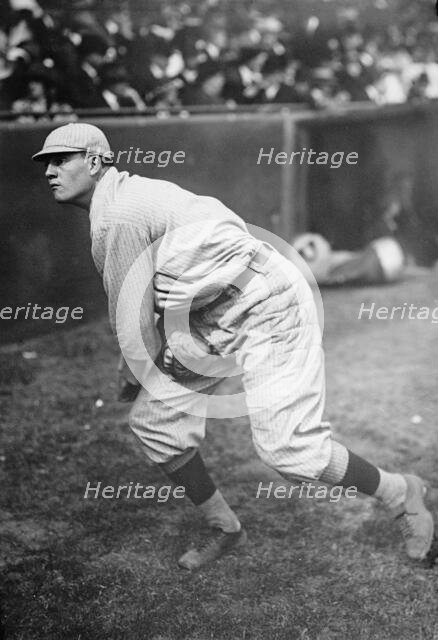 Ray Collins, Boston Al (Baseball), 1913. Creator: Harris & Ewing.