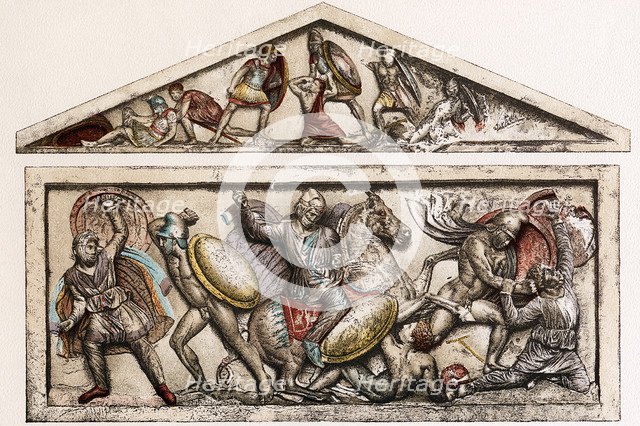 Sarcophagus, 4th century BC. Artist: Unknown