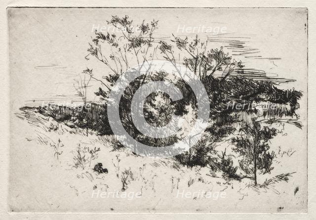 Autumn Landscape, 1879-80. Creator: John Henry Twachtman (American, 1853-1902).