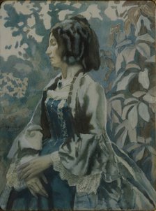 Portrait of a Lady, 1902. Artist: Borisov-Musatov, Viktor Elpidiforovich (1870-1905)