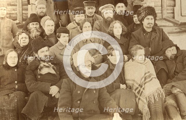 Group of Convicts, 1906-1911. Creator: Isaiah Aronovich Shinkman.