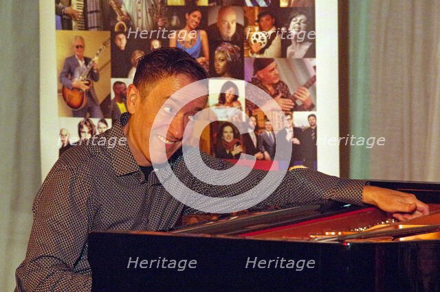 Geoff Keezer, Gillian Margot - Geoff Keezer Duo, Watermill Jazz Club, Dorking, Surrey, 2 Sep 2025. Creator: Brian O'Connor.