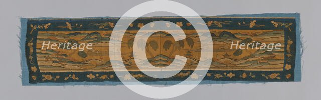 Valance, China, Qianlong Period, Qing dynasty (1644-1911), 1875/1900. Creator: Unknown.