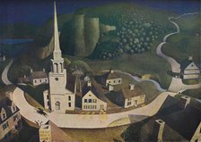 'The Midnight Ride of Paul Revere', 1931, (1943).  Creator: Grant DeVolson Wood.