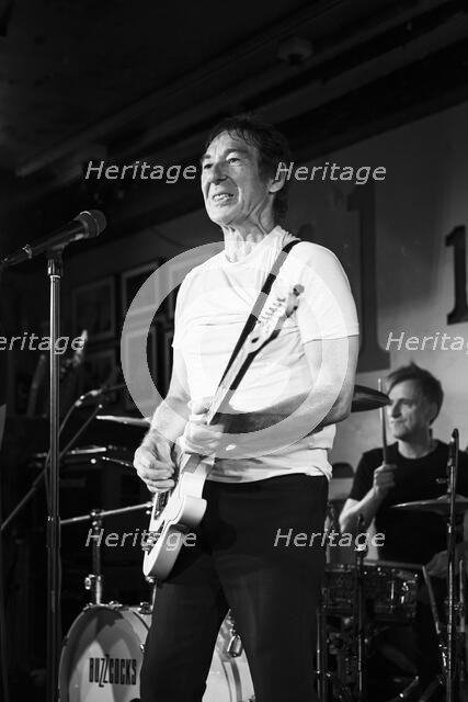 Steve Diggle, Buzzcocks live at 100 Club, London, Jun 2023. Creator: Annapaola Marchesani.