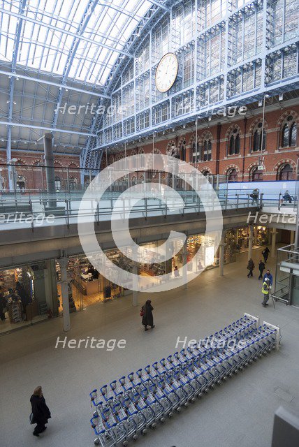 St Pancras Station, 2012. Creator: Ethel Davies.