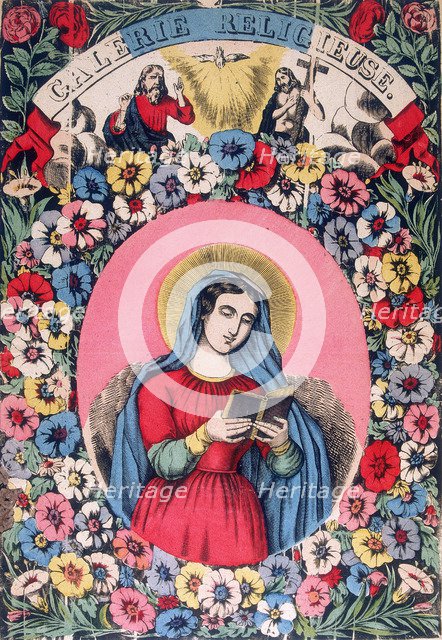 St Bridget, 19th century. Artist: Anon