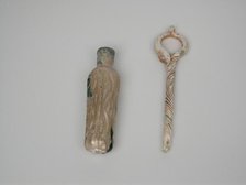 Perfume Bottle with Looped Stopper, 1st century BCE-4th century CE. Creator: Unknown.