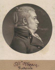 Frederick May, 1807. Creator: Charles Balthazar Julien Févret de Saint-Mémin.