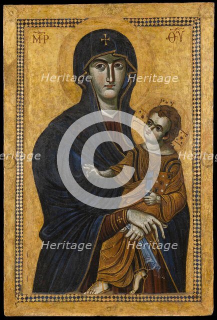 Salus populi Romani, 6th century. Creator: Saint Luke the Evangelist.