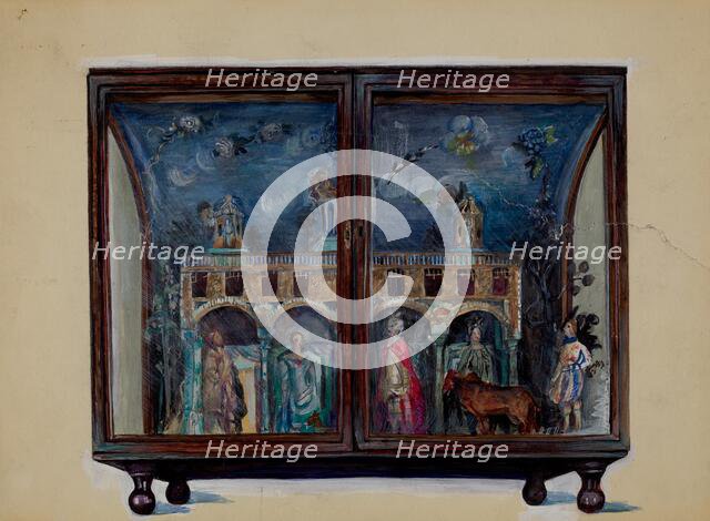 Wax Group (Detail), c. 1936. Creator: Mina Lowry.